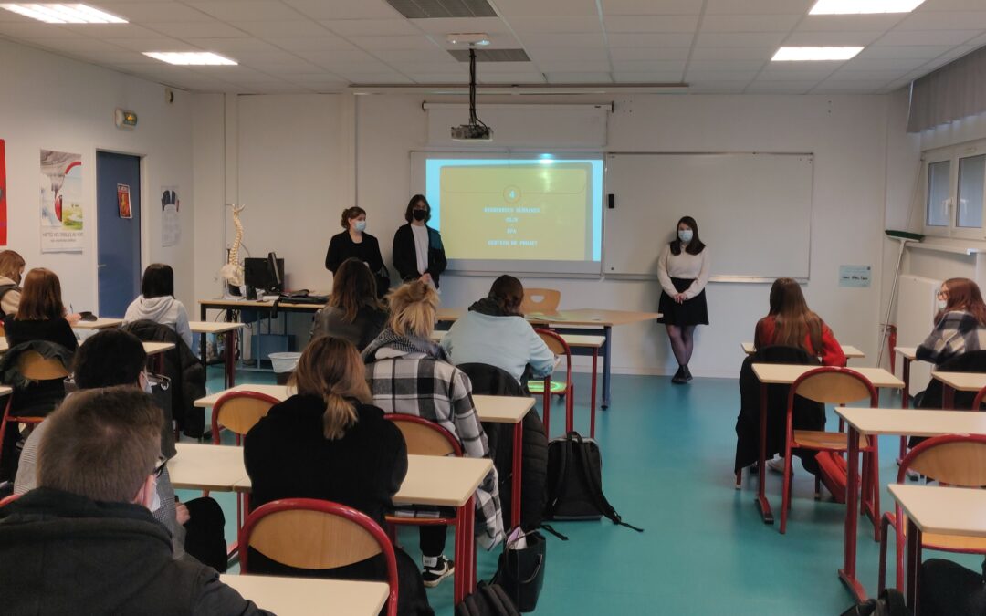 2 interventions d’étudiant.e.s en BTS SAM