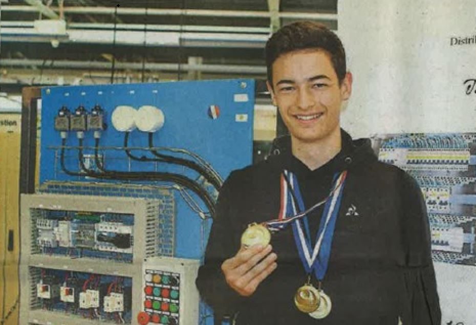 Médaille d’or : concours du meilleur Ouvrier de France en électrotechnique