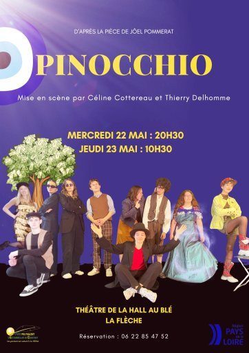 L’atelier théâtre du lycée présente son Pinocchio