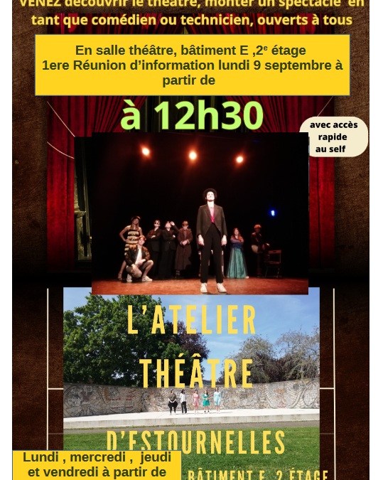 Réunion club théâtre du LPO